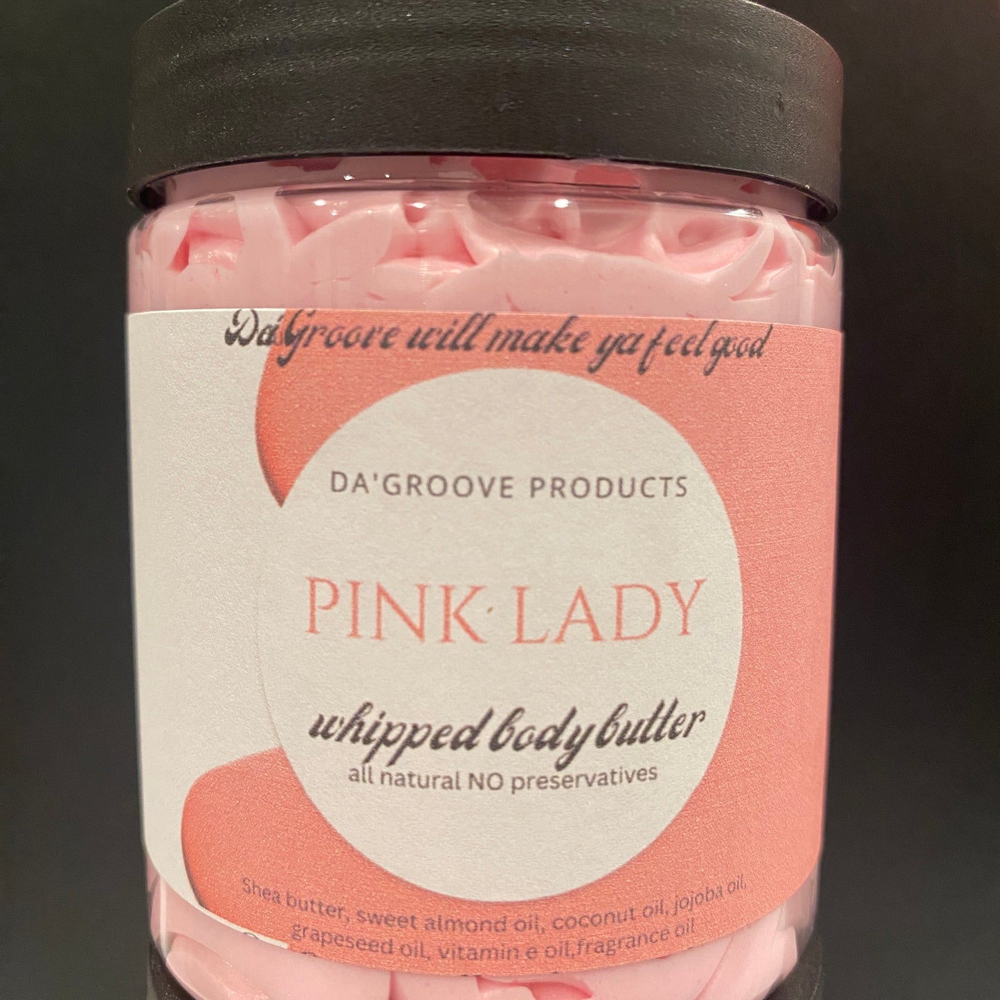 Da'Groove Whipped Body Butters (all natural no preservatives)