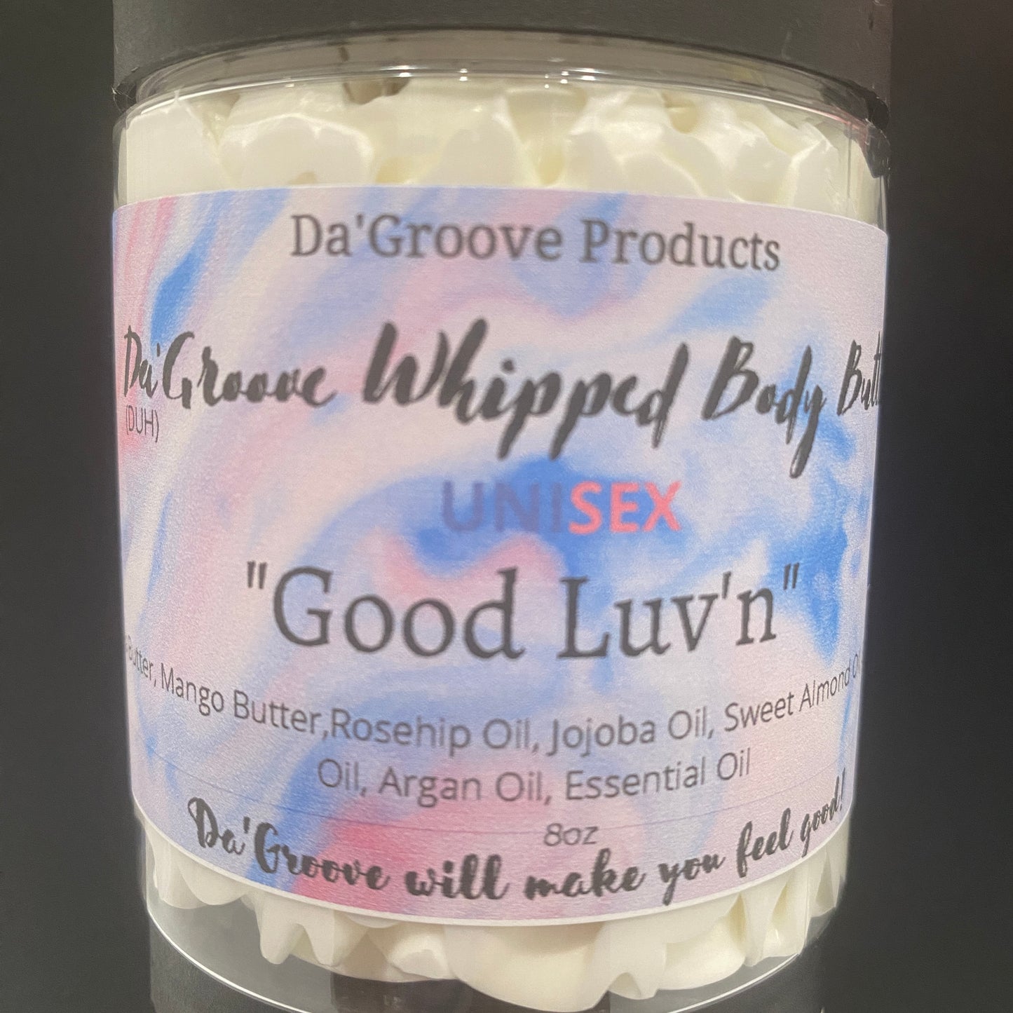 Da'Groove Whipped Body Butters (all natural no preservatives)